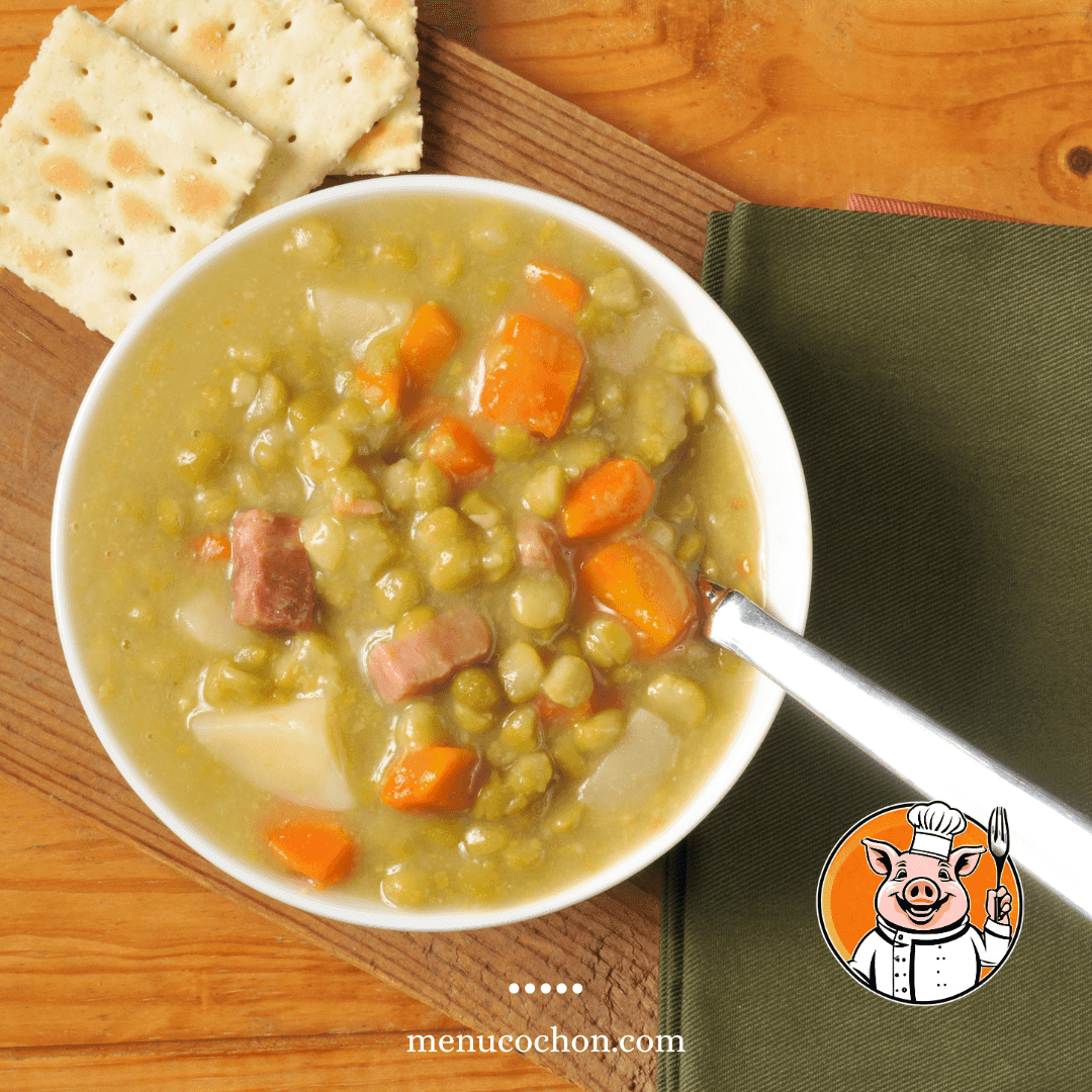 Soupe aux Pois à la Mijoteuse | Menucochon