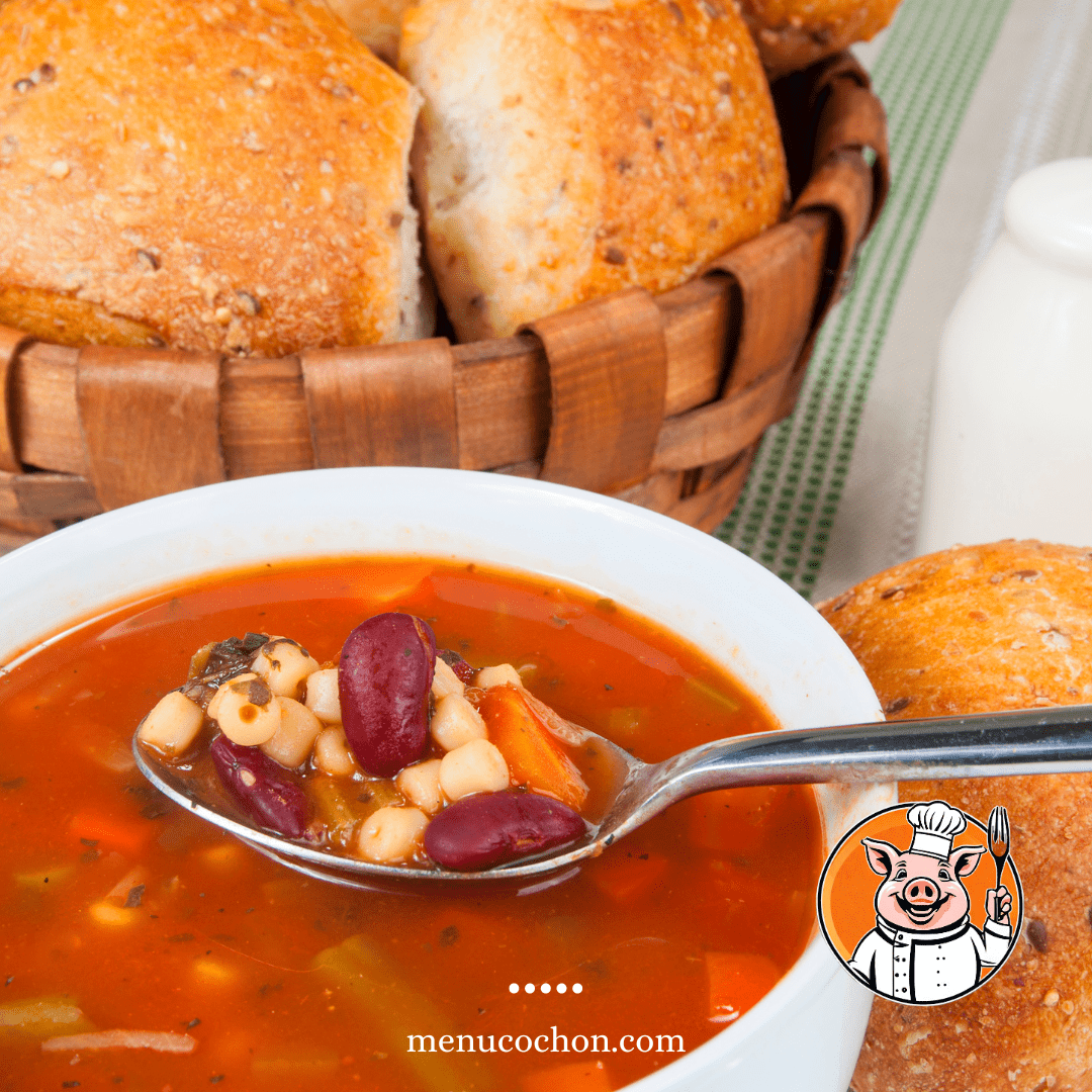 Recette Facile de Soupe Minestrone aux Légumes