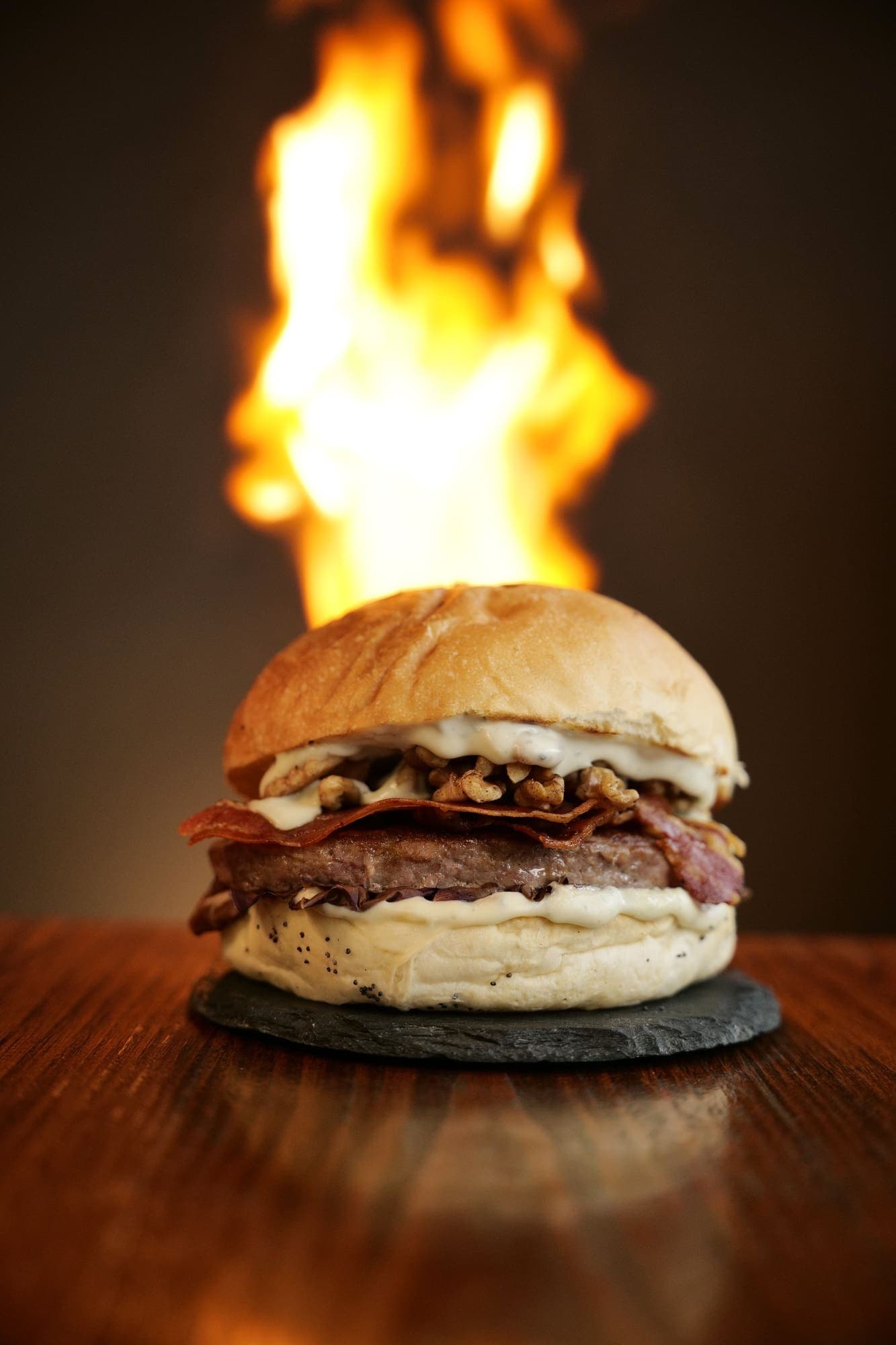 Homemade Mozza Burger (Style A&W)