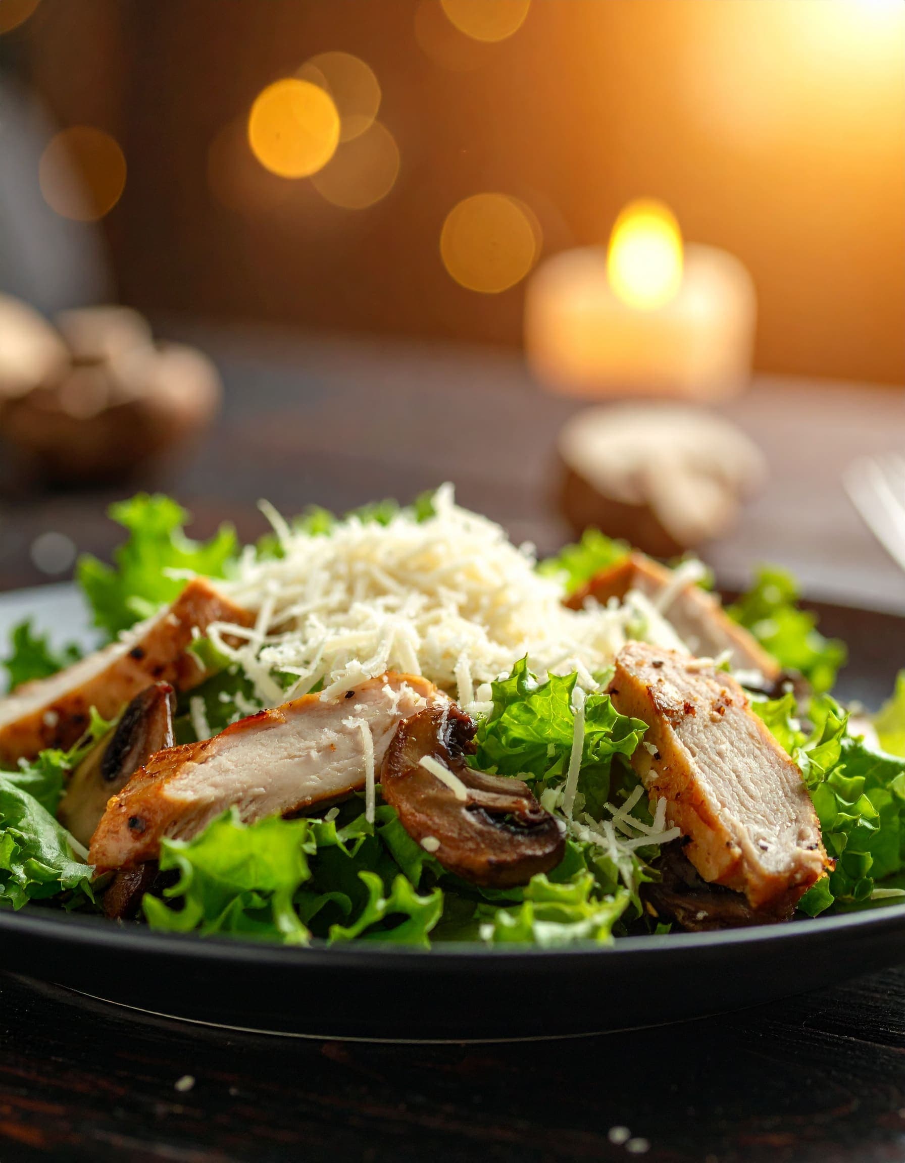 Salade César au Poulet BBQ – Un délice!