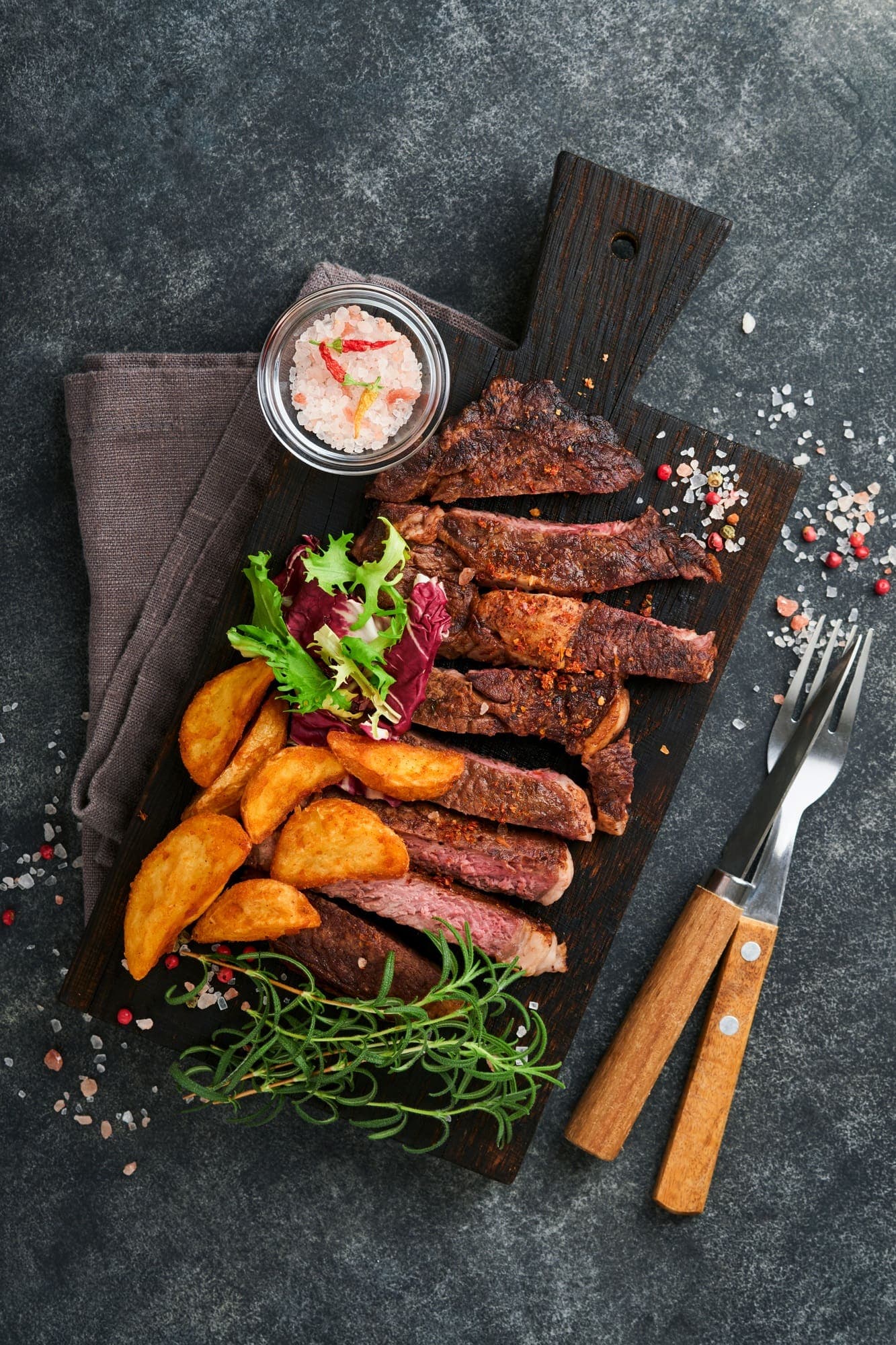 Rôti de palette à la dijon et ail