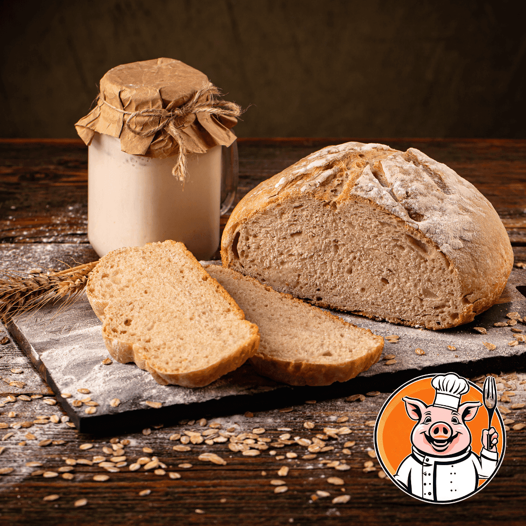 Homemade Soft and Golden Bread Loaf