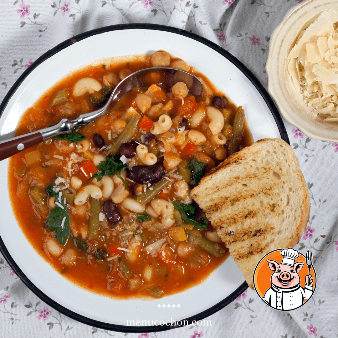 Soupe Minestrone Traditionnelle Italienne