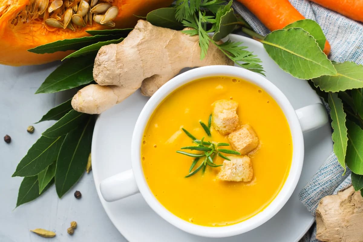 Potage aux carottes onctueux et réconfortant