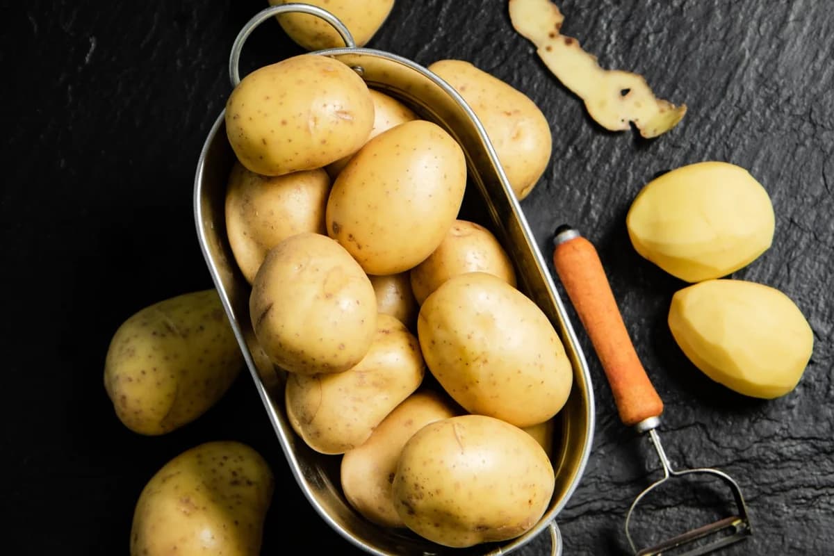 Pelures de patates style festif