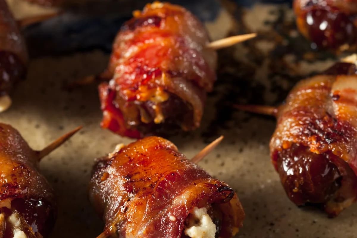 Saucisses cocktail érable et whisky au bacon