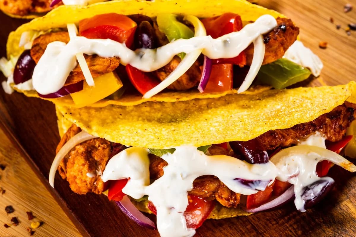 Tacos au poulet BBQ effiloché explosifs!