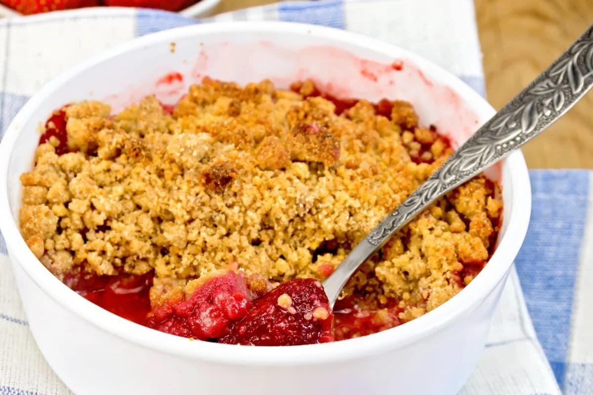 Croustade pommes-fraises croquante à souhait