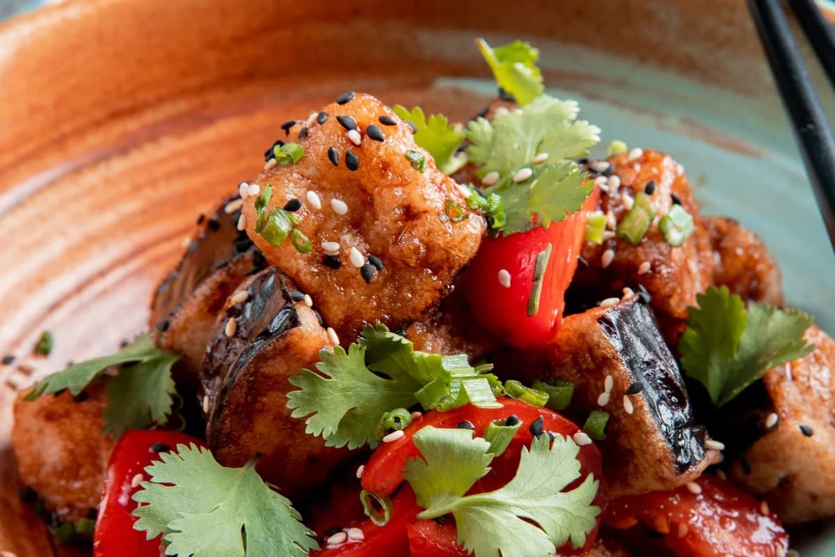 Tofu Général Tao croustillant et savoureux