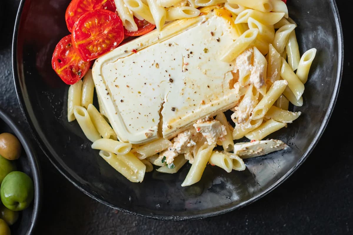 Creamy Baked Feta Pasta
