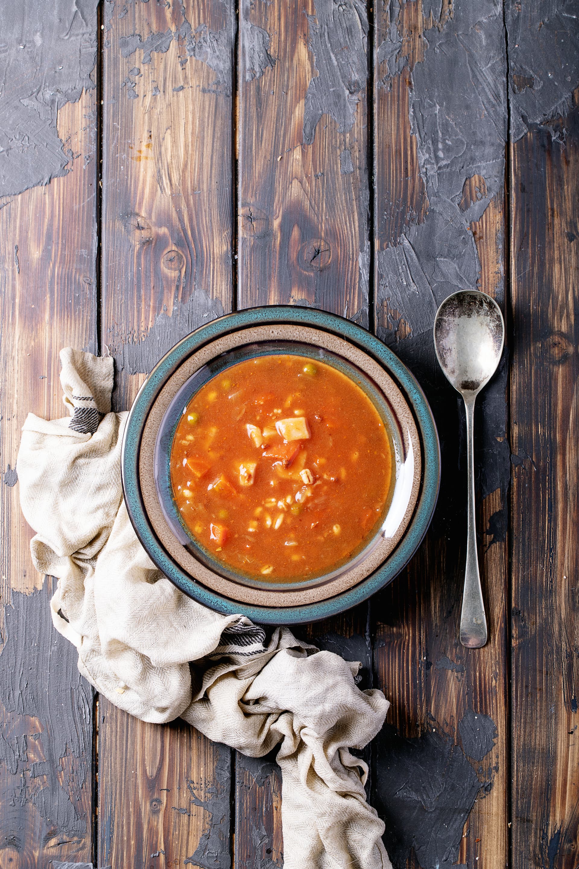 Soupe à l'orge et au bacon à la mijoteuse