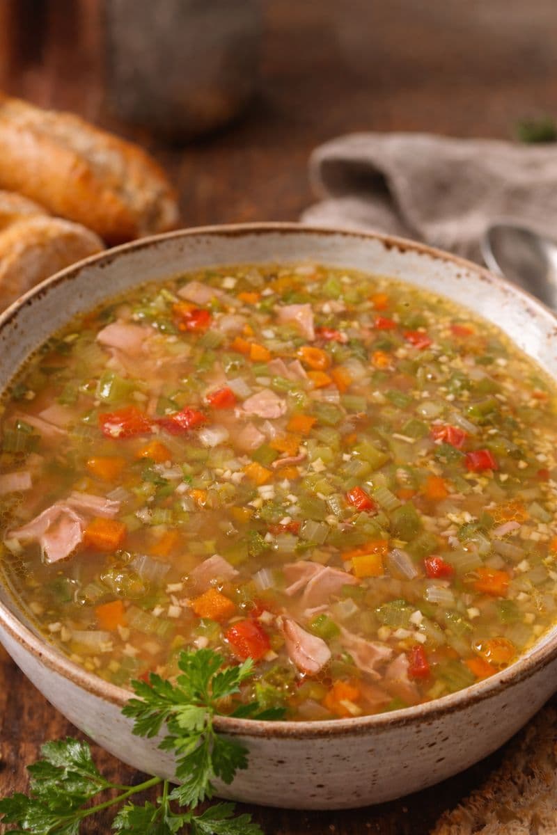 Barley and Ham Soup