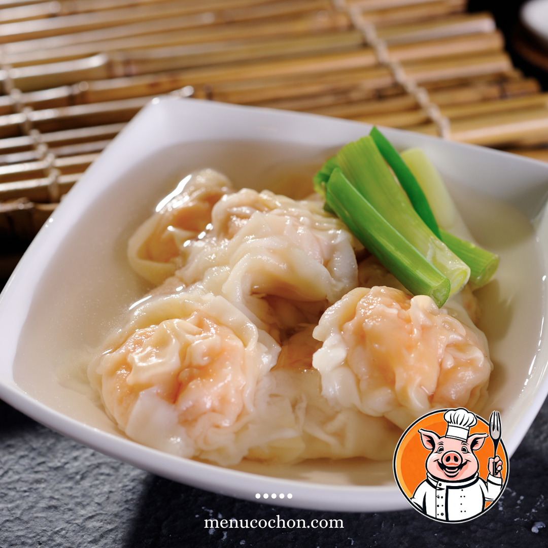 Chinese shrimp ravioli, menucochon.com