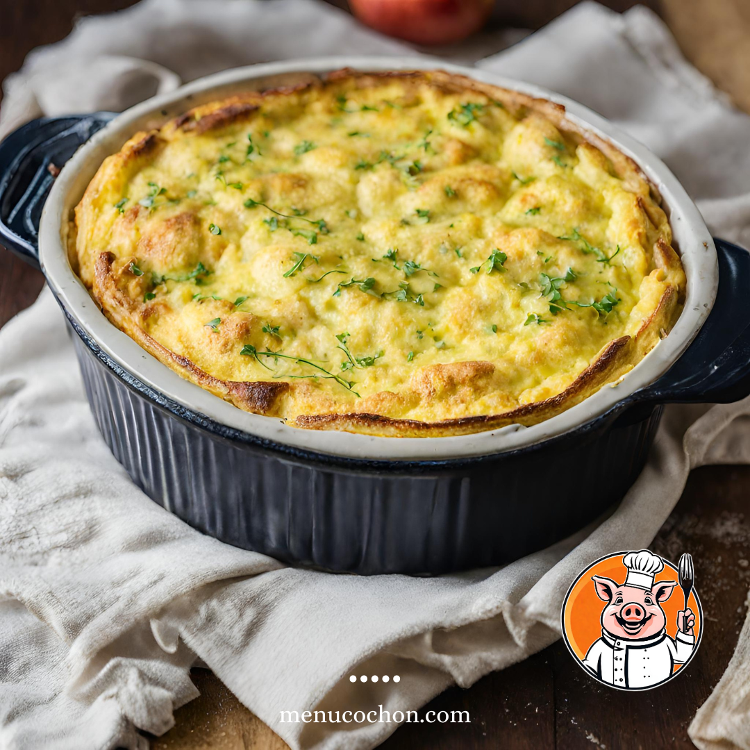 Tasty gratin dauphinois, French cuisine, menucochon.com.