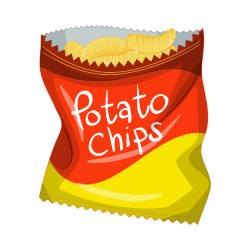 Bag of potato chips.
