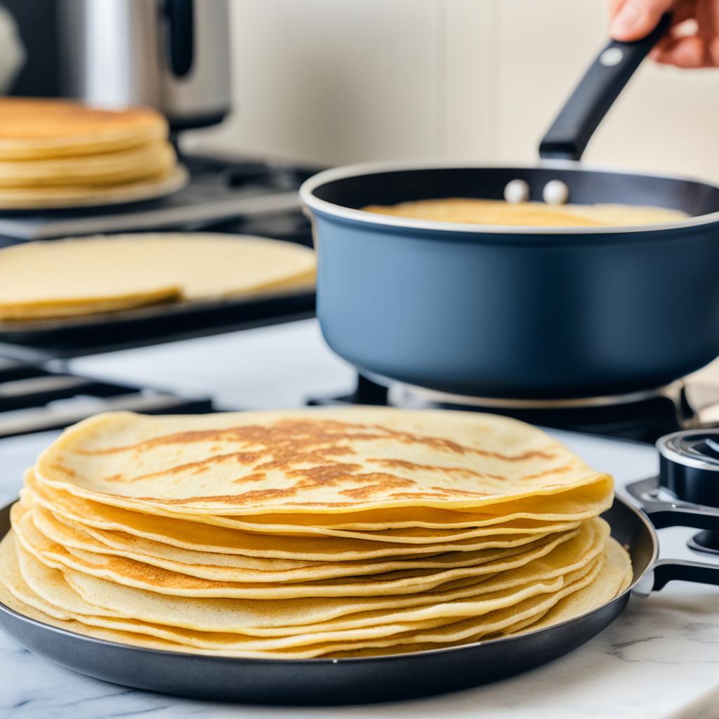 Mastering pancake cooking for perfect texture